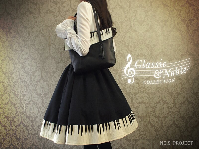 NO.S PROJECT Piano Skirt