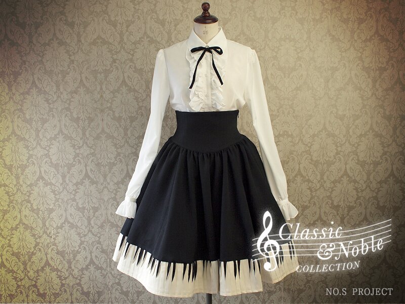 NO.S PROJECT Piano Skirt