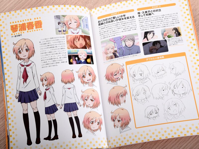 Kotoura-san Animation Fanbook (Art Book) Hi-Res image list