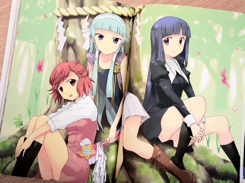 TV Anime Kannagi Official Visual Book Crazy Shrine Maidens Tokyo