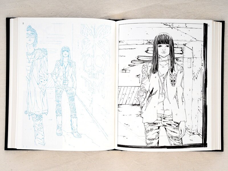 Sho-U Tajima Rough Sketch Mixed Art Book - Rosario Yeti