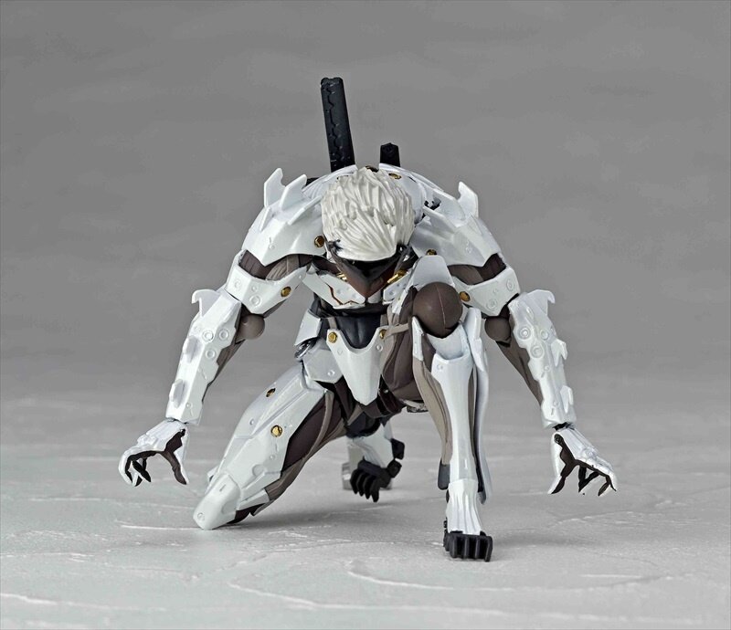 Revoltech Yamaguchi No.140EX: Raiden White Armor: KAIYODO Revoltech Yamaguchi No.140EX: Raiden White Armor: KAIYODO