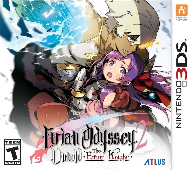 Etrian Odyssey Untold US 3DS 北米版 Etrian Odyssey Untold: The Millennium Girl - Nintendo 3DS