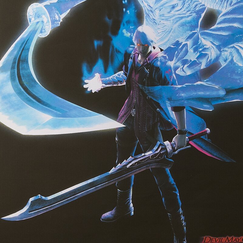 Devil May Cry 4 Special Edition Nero Keyart by VigoorDesigns on