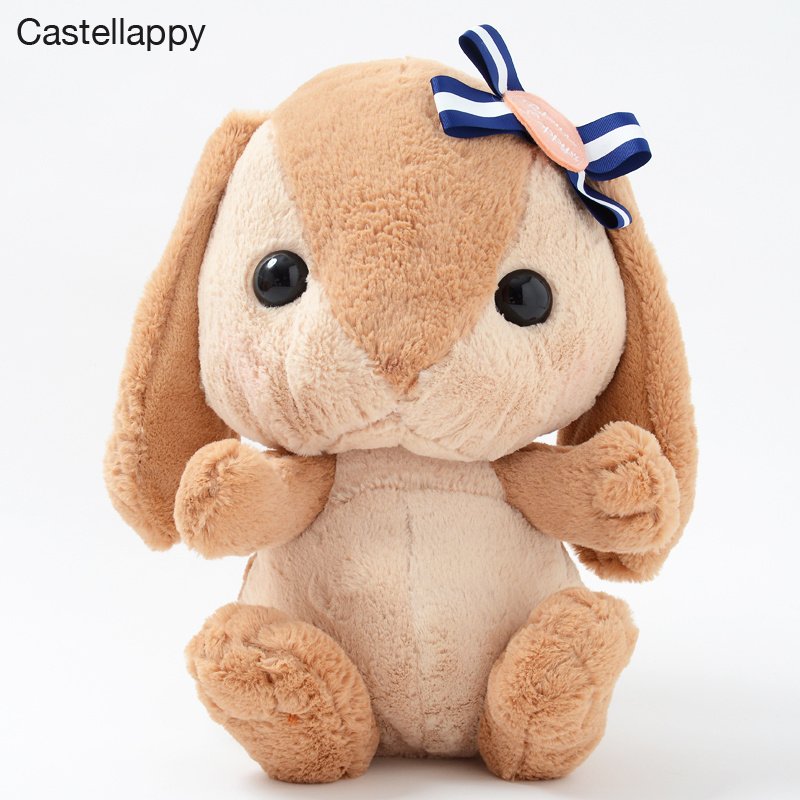 Pote Usa Loppy Ribbon Rabbit Plush Collection (Big) - Tokyo  display picture 1