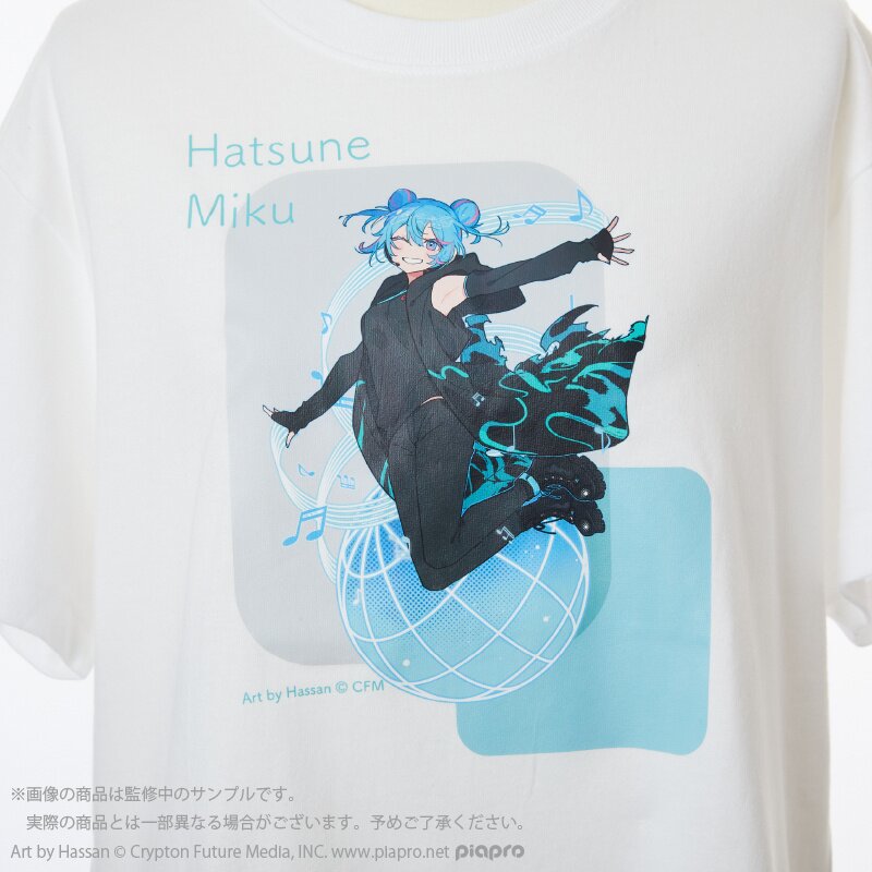 HATSUNE MIKU EXPO 10th Anniversary Art by Hachisan T-Shirt - Tokyo