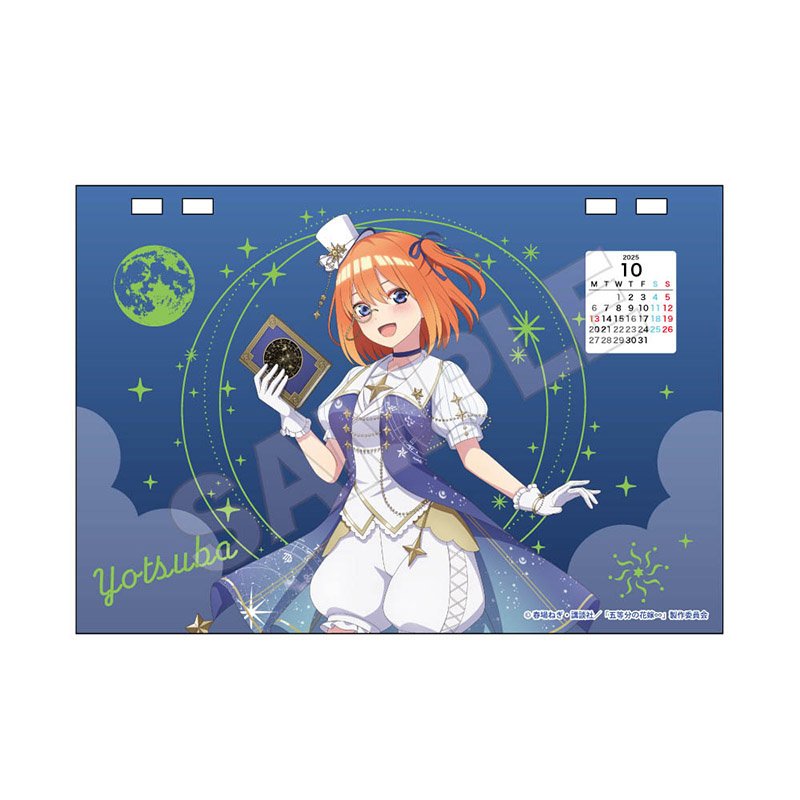 The Quintessential Quintuplets Specials Desktop Calendar 2025