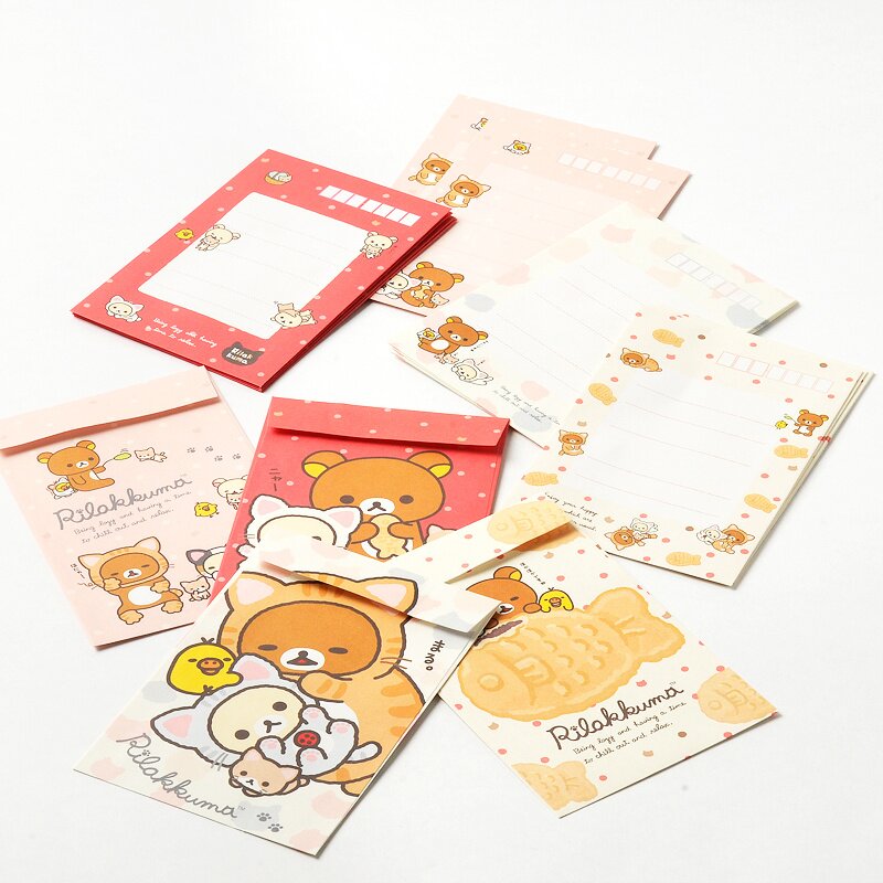 Nonbiri Neko Rilakkuma Letter Set Pack - Tokyo Otaku Mode (TOM)