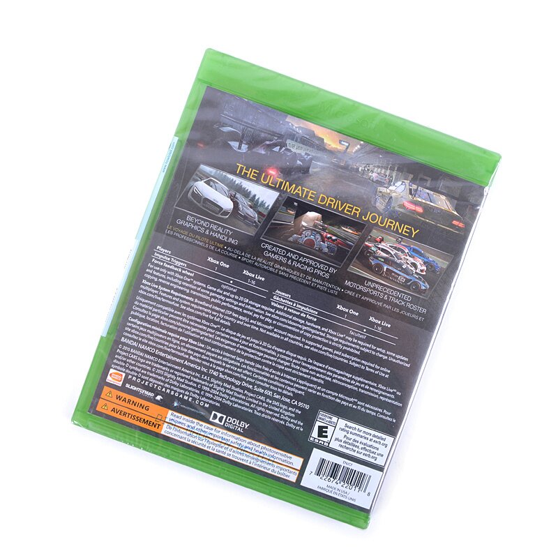  Project CARS - Xbox One : Namco Bandai Games Amer