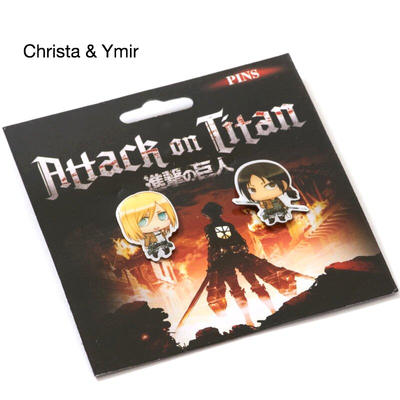 Neko AOT Attack on Titan pins – Buki Pins