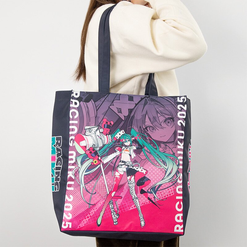 KISS KRUISE 2025 トートバッグ キッスクルーズ 2025 Racing Miku 2025 Gusseted Tote Bag Key Visual 1 Ver.: Hobby Stock