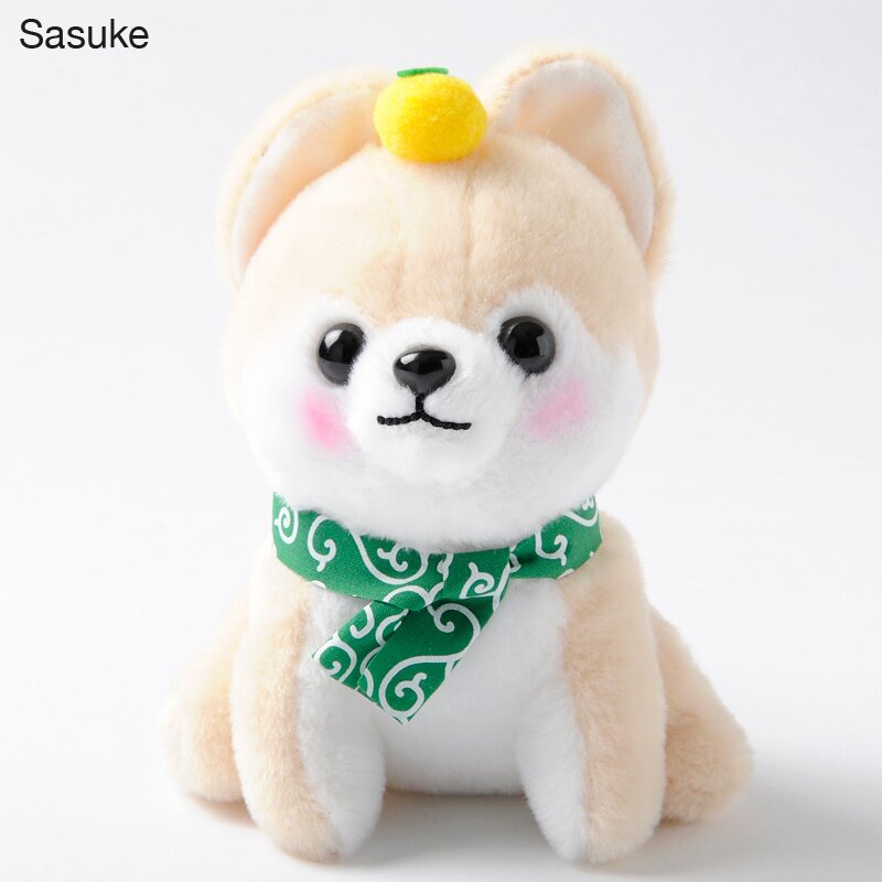 Mameshiba San Kyodai Tabi no Tochu Dog Plush Collection