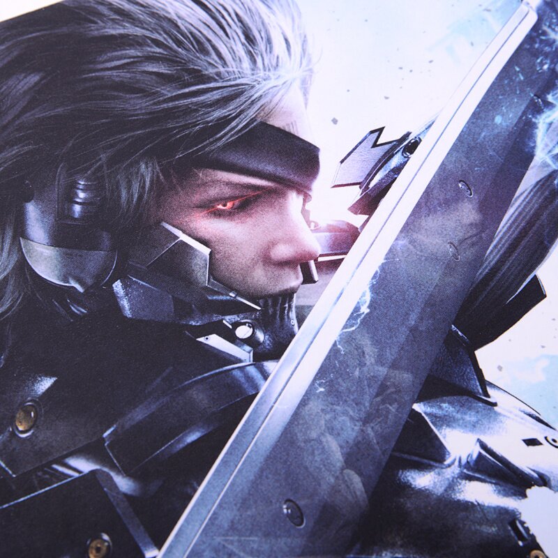 Metal Gear Rising: Revengeance Raiden Wall Scrolls - Tokyo Otaku