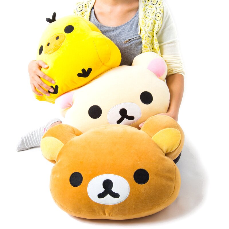 Korilakkuma Face Pillow Large