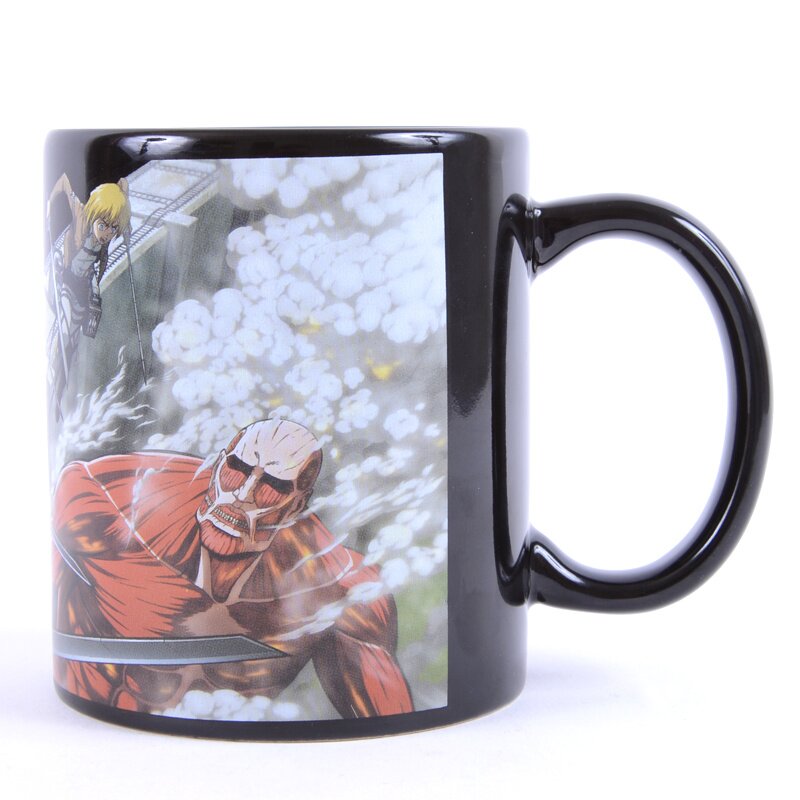 Attack on Titan Scouts vs. Colossal Titan 20 oz. Ceramic Mug - Tokyo Otaku  Mode (TOM)