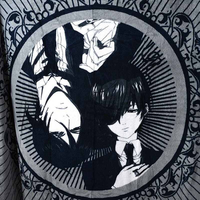 Placa Decorativa Anime Kuroshitsuji Black Butler Sebastian 2