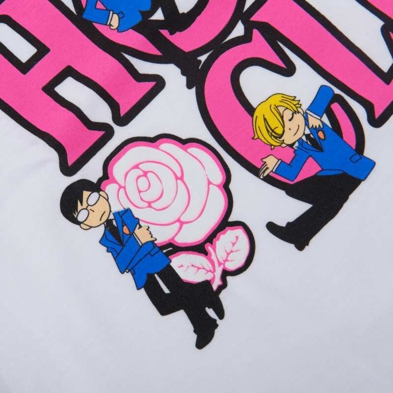 Ouran High School Host Club Cartoon T-shirts Casual Loose 100% Cotton  Unisex Japanese Anime