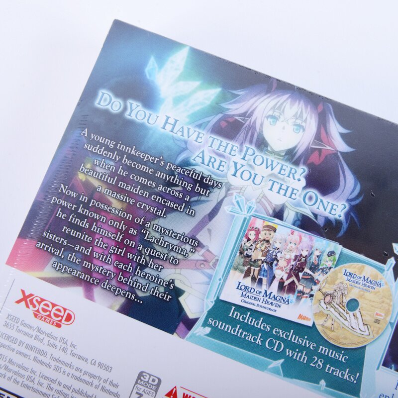  Lord of Magna: Maiden Heaven - Nintendo 3DS : Marvelous USA  Inc: Video Games