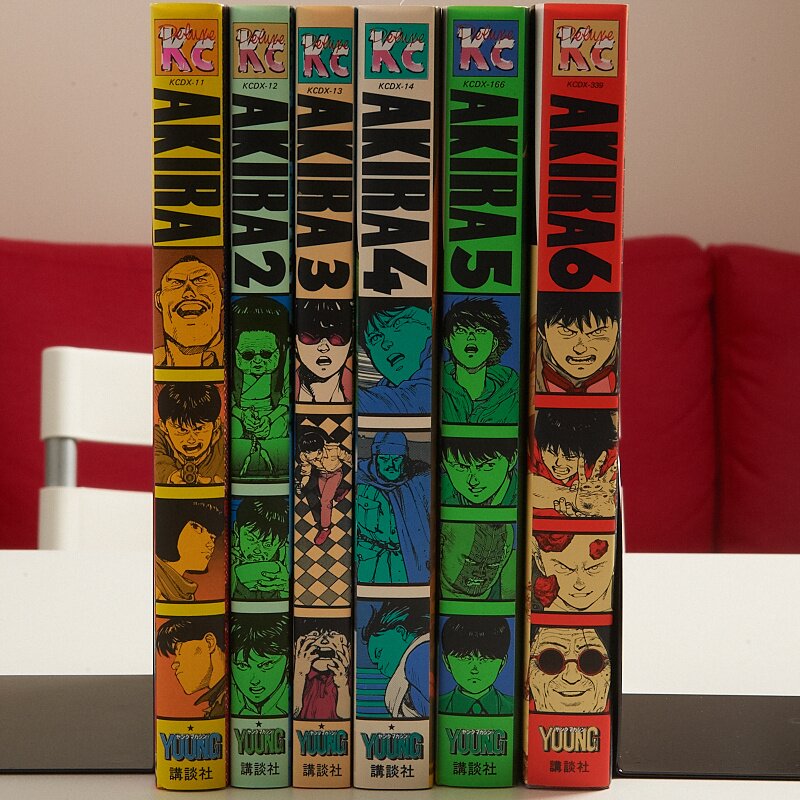 Akira Manga Volumes 1-6 Set - Tokyo Otaku Mode (TOM)