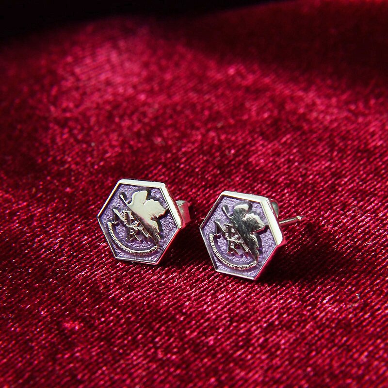 Evangelion x Swank NERV Earrings - Tokyo Otaku Mode (TOM)