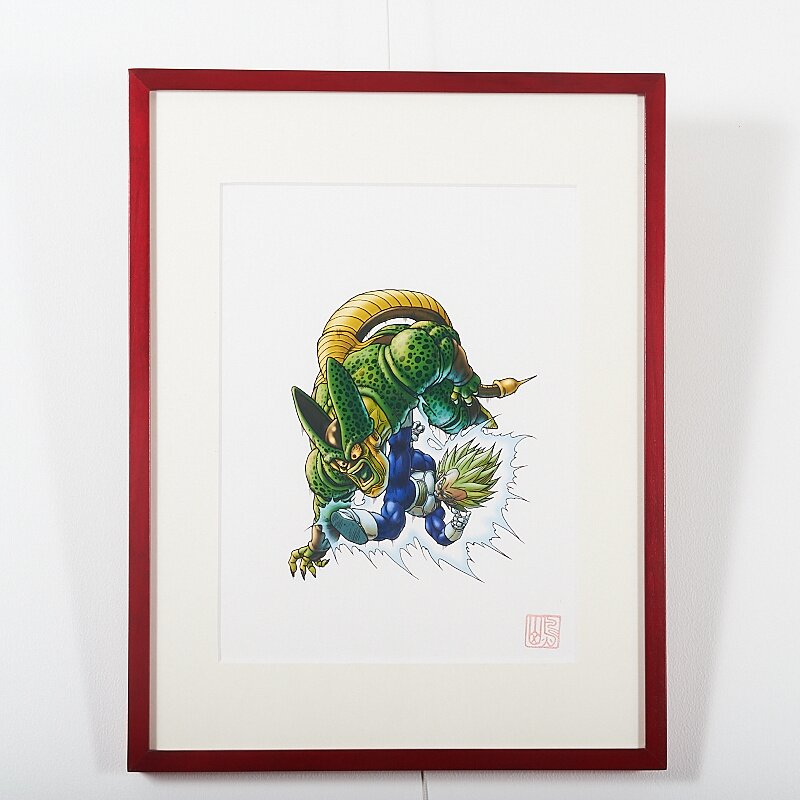 Akira Toriyama Reproduction Art Print - Dragon Ball: The Complete
