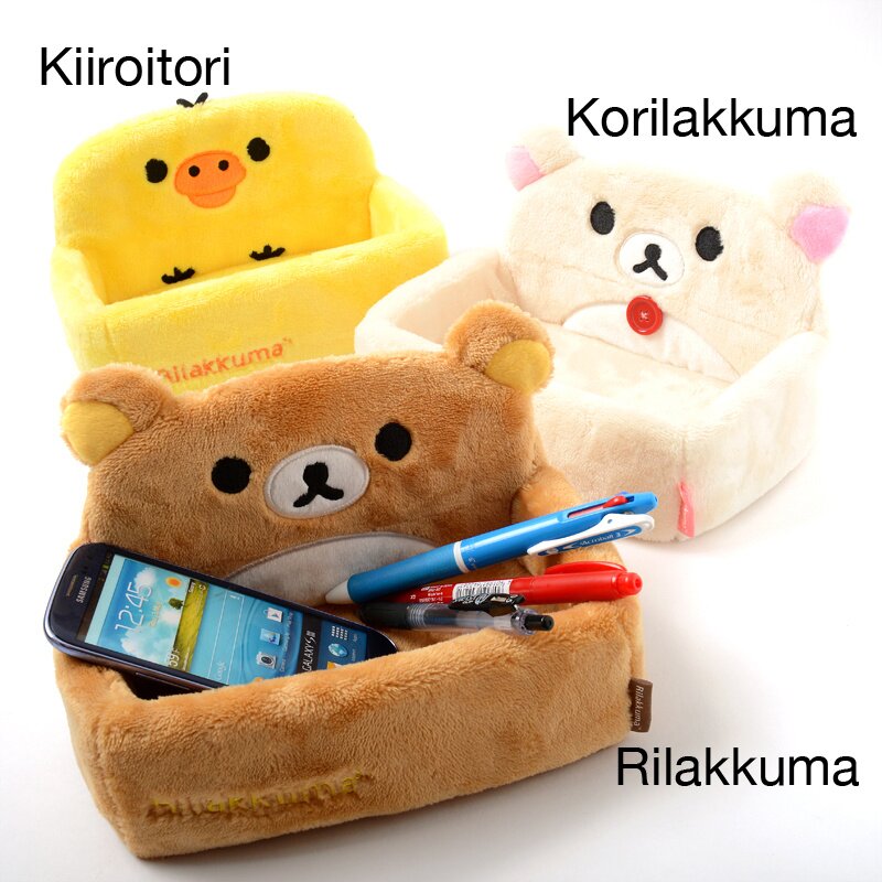 Rilakkuma Two-Tier Lunch Box with Chopsticks - Tokyo Otaku Mode (TOM)