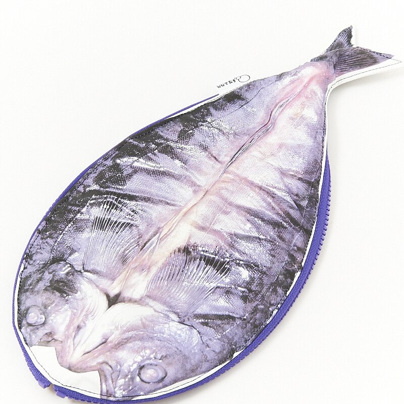 Raw Life-Like Accessories : Mackarel Fish Pencil Case