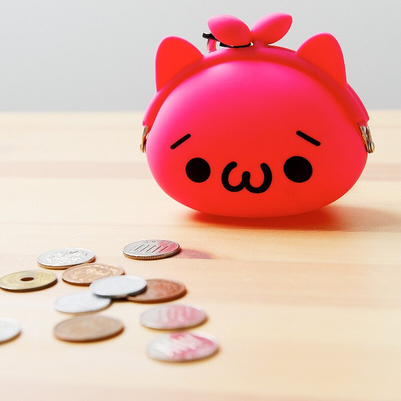 Kaomoji Nekomimi Cat Ears Silicone Pouches Amuse Tokyo Otaku Mode (TOM)