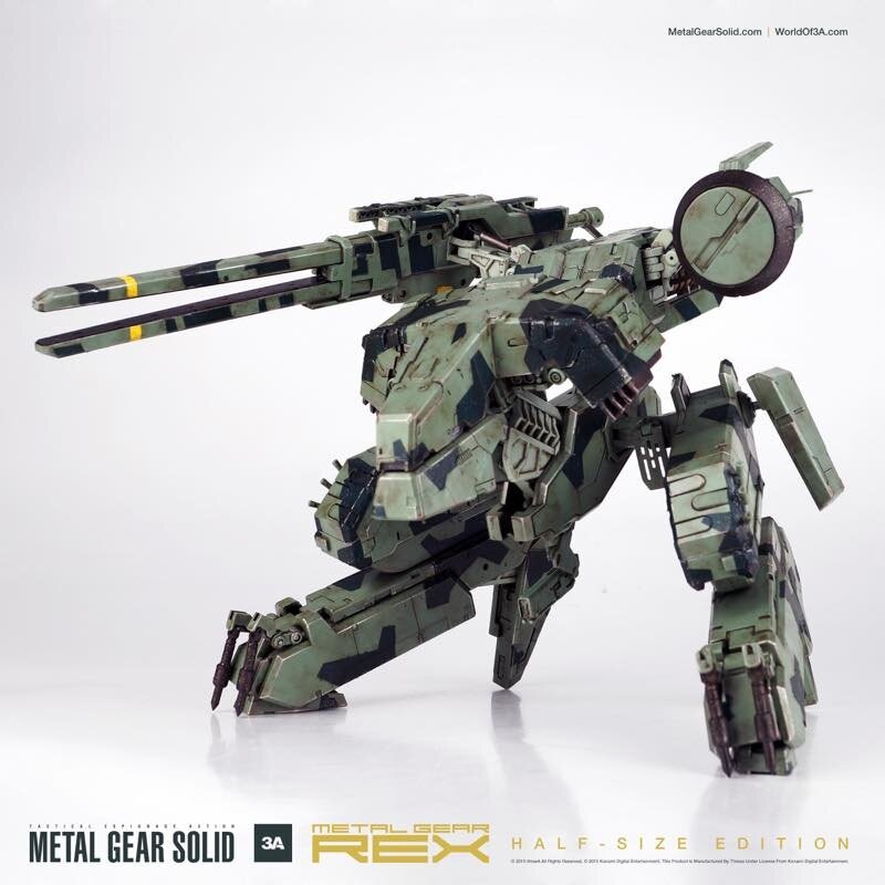 Metal Gear Solid Metal Gear Rex (Half-Size Edition) Figure: 3A