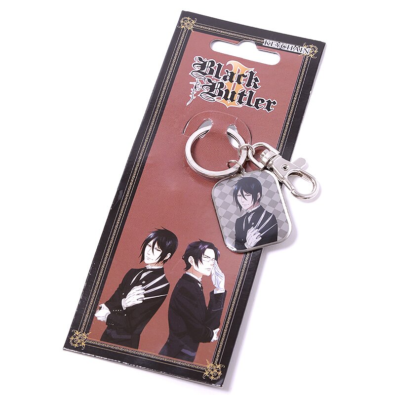 Black Butler 2 Sebastian Metal Keychain - Tokyo Otaku Mode (TOM)