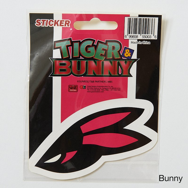 Tiger & Bunny Logo Stickers - Tokyo Otaku Mode (TOM)