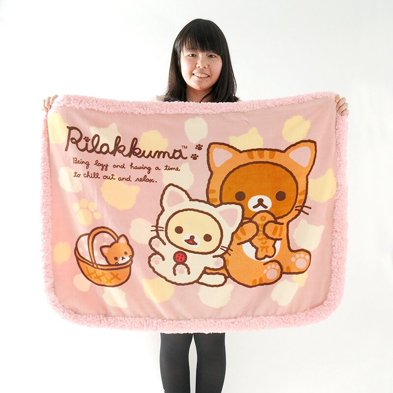 Nonbiri Neko Rilakkuma Lap Blanket Tokyo Otaku Mode (TOM)