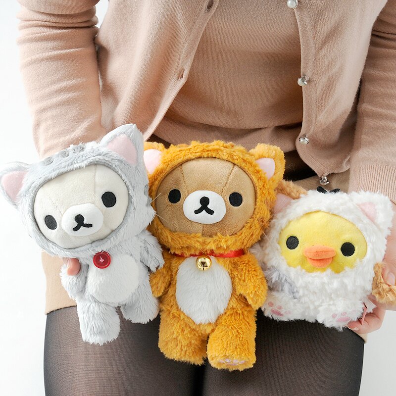 Nonbiri Neko Rilakkuma Sitting Plush Collection: San-X - Tokyo Otaku ...