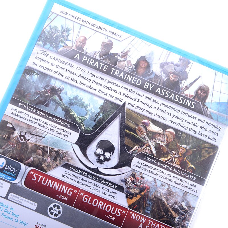  Assassin's Creed IV Black Flag - Nintendo Wii U : UbiSoft:  Video Games