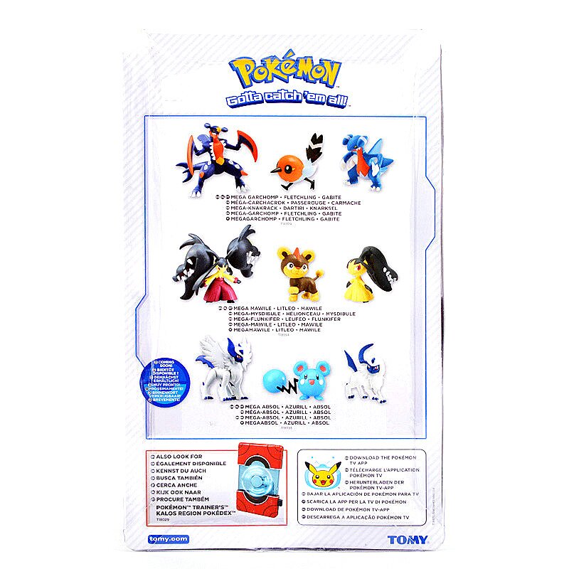 POKEMON TRAINERS KALOS REGION POKEDEX TOMY XY (NEW) PLASTIC