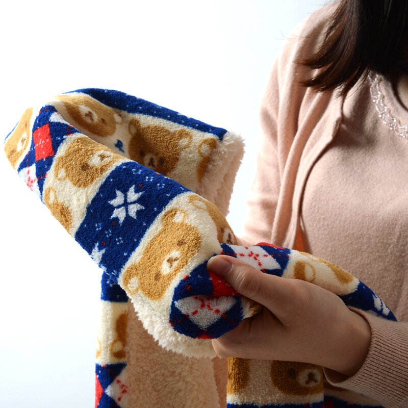 Rilakkuma Fleece Scarf - Tokyo Otaku Mode (TOM)