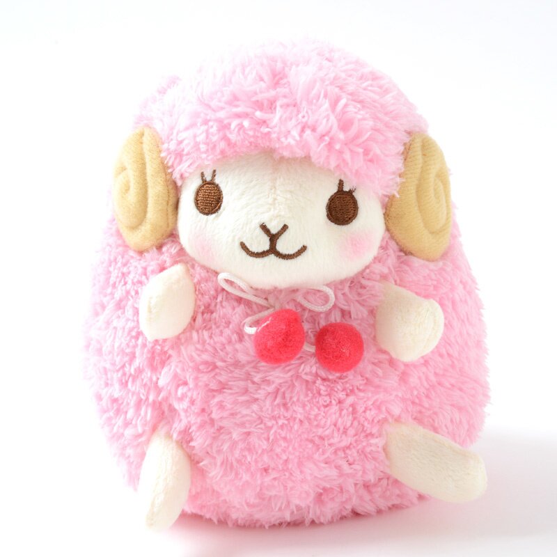 fluffy sheep plush