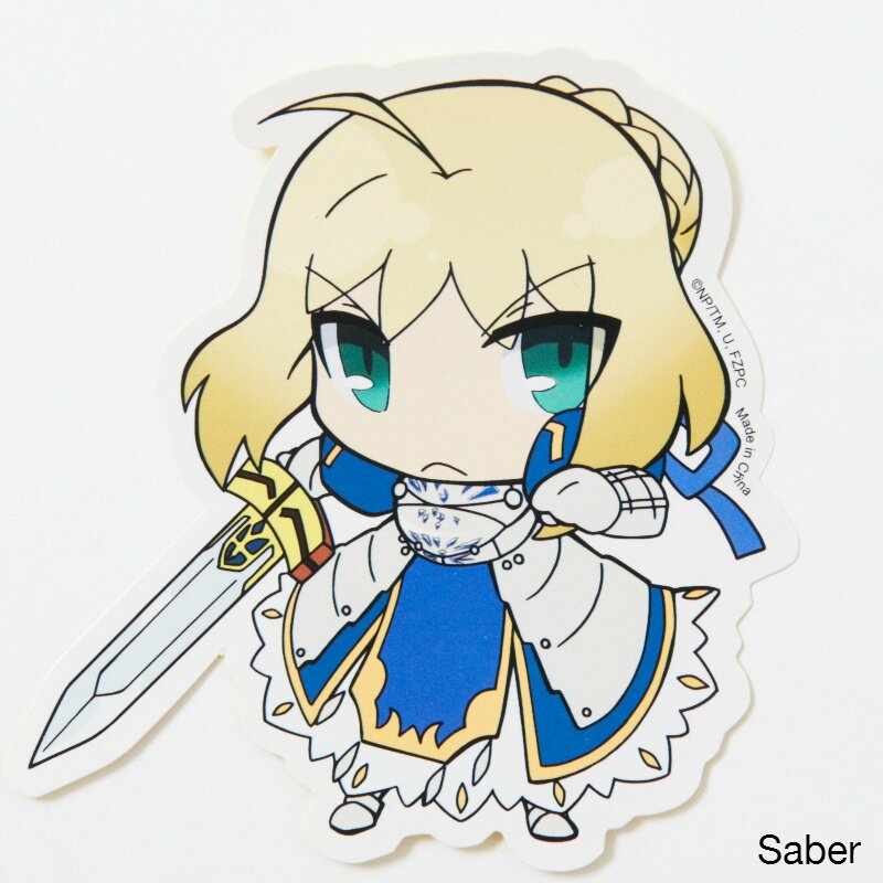 Fate/Zero Chibi Character Stickers: Type-Moon - Tokyo Otaku Mode (TOM)