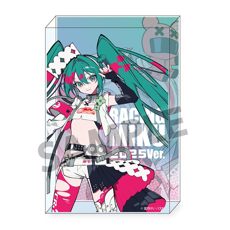 Racing Miku 2025 Acrylic Block 63% OFF - Tokyo Otaku Mode (TOM)