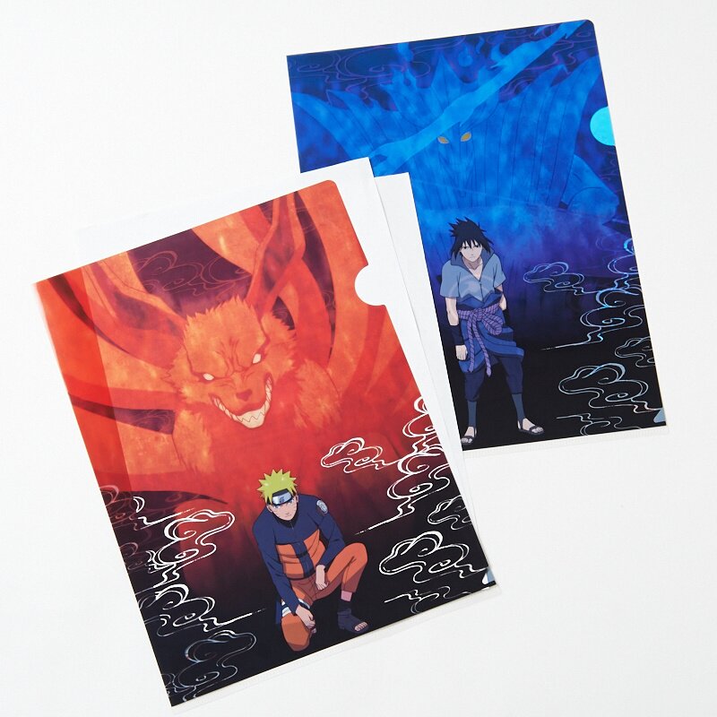 Naruto A4 Clear File Folder Shippuden 4th Fourth Hokage Minato Namikaze &  Naruto