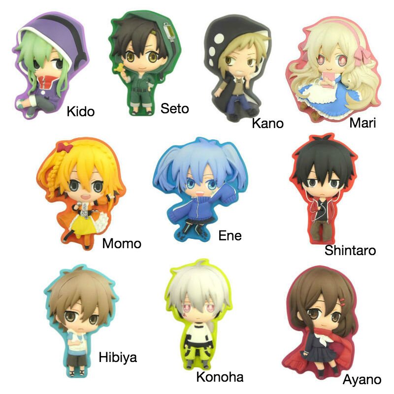 Deco Rich Mekakucity Actors Button Collection