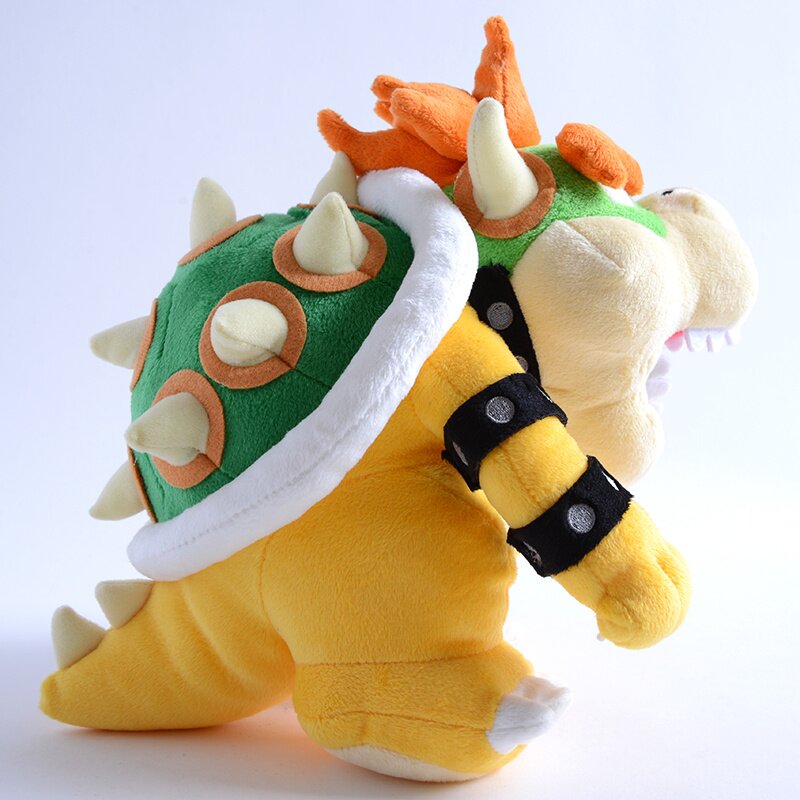 Super Mario - Bowser Medium Plush (15 Inch) – Dragons Trading