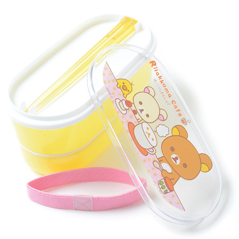Tohuu Bento Lunch Box Kawaii Double-layer Divided Lunch Box with