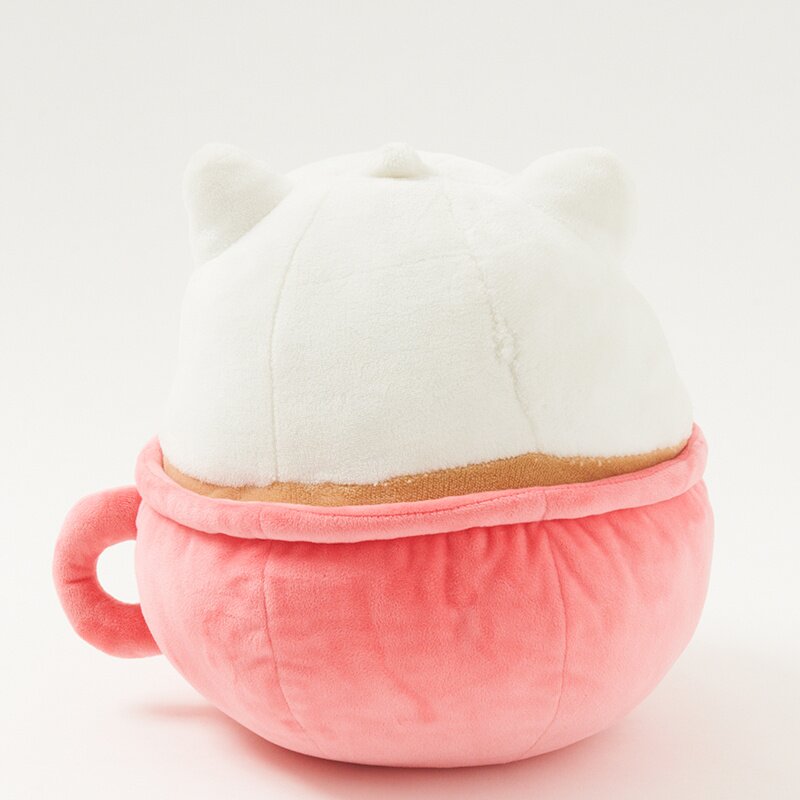 latte kitten coffee plush