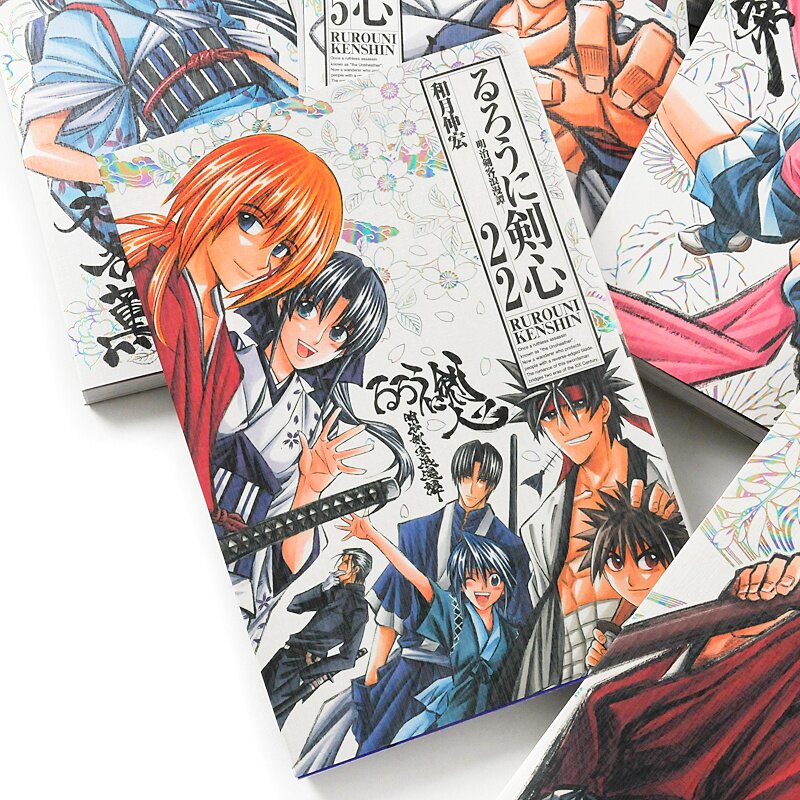 Rurouni Kenshin New Edition 1-22+Guide+Special Booklet 28 Set Japanese Manga