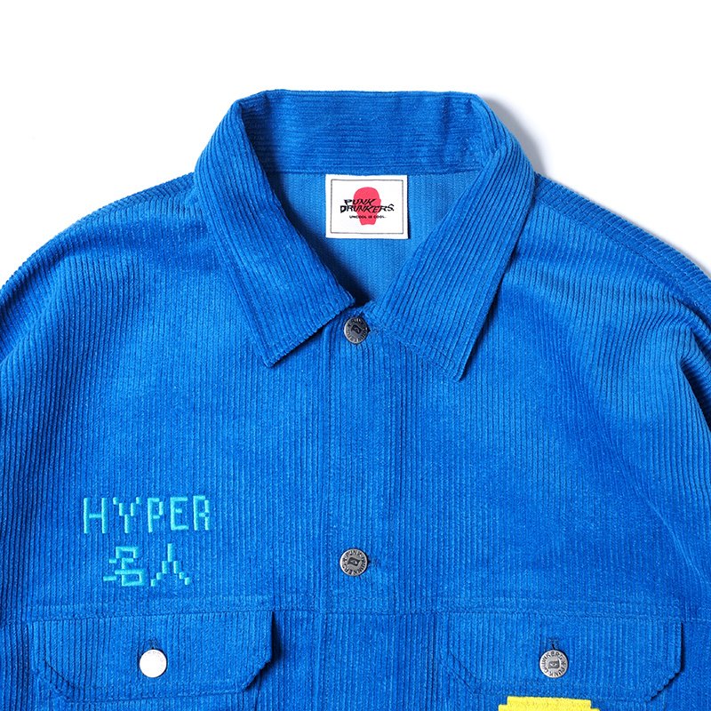 PDS x Pac-Man] Master Blue Corduroy Jacket - Tokyo Otaku Mode (TOM)