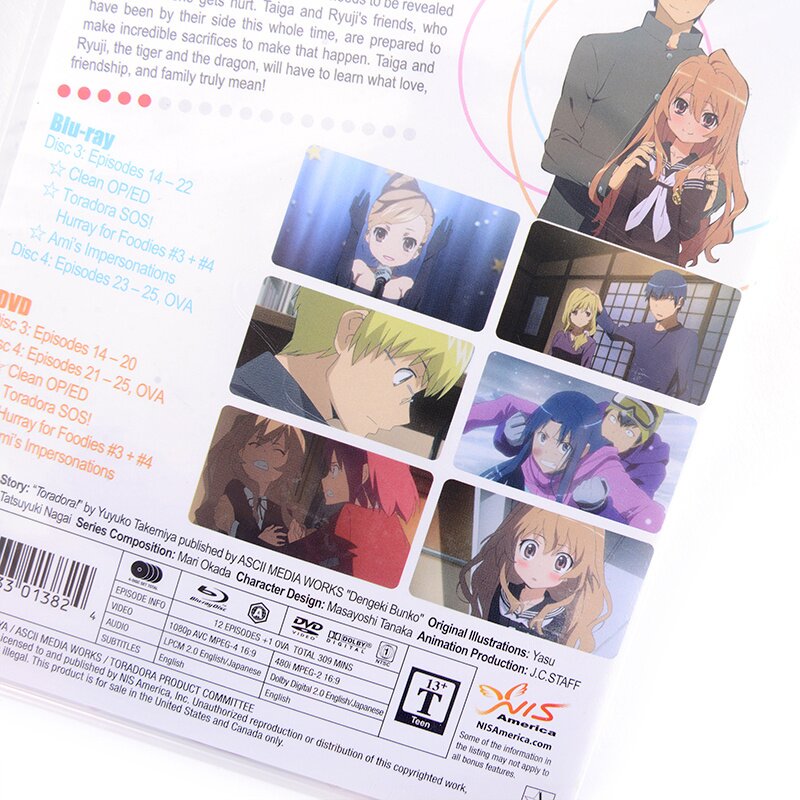 Toradora! Set 1 Blu-ray