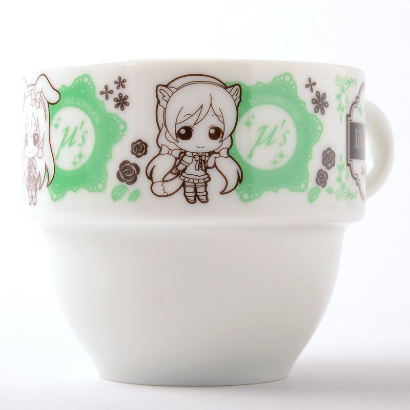 Love Live! Stackable Tea Cups with Fabric Coasters - Tokyo Otaku Mode (TOM)