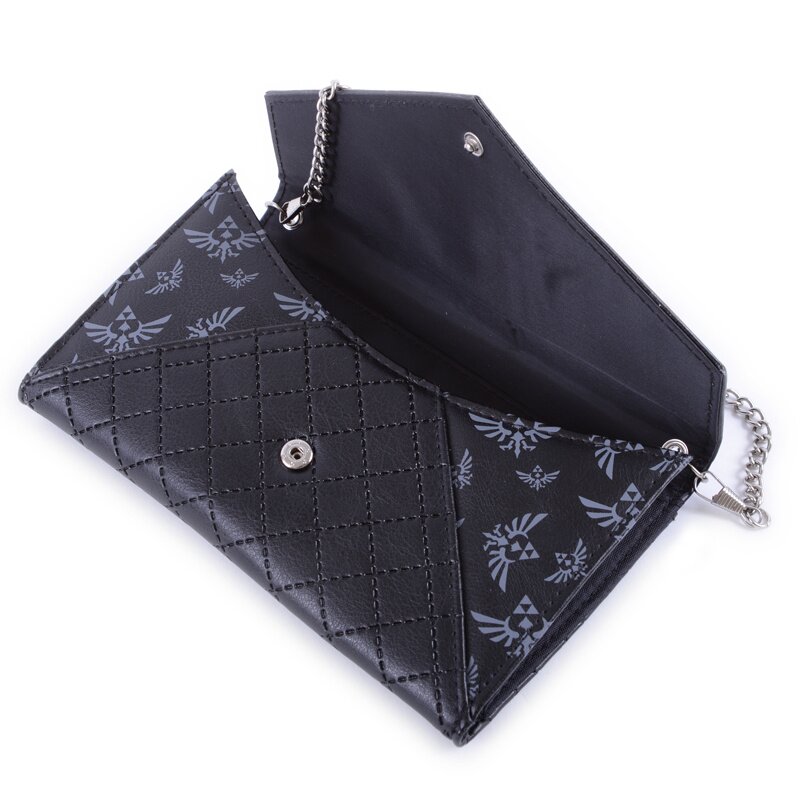 Skyward Sword Quilted Envelope Wallet w/ Chain The Legend of Zelda