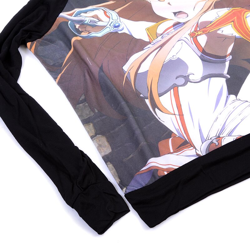 Sword Art Online Attacking Asuna 3/4 Sleeve Jrs. T-Shirt